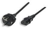 300148 Manhattan Power Cable PC to Schuko 1.8 m  Retail Bo Limited Lifetime Warranty