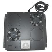 712859 Intellinet 2Fan Ventilation Unit for 19 Inch Racks Roof Mount with Thermostat Black Retail Bo 712859 Intellinet 2Fan Ventilation Unit for 19 Inch Racks Roof Mount with Thermostat Black Retail Bo