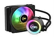 CRATERE1 KWG Crater E1 120R single liquid cooler Both fans and pump can sync with motherboard software or r