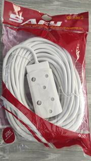 SFN0220M Noble Safy 20m Multi Plug Coupler Etension Cord Lead With Dual 3 Pin Sockets16A Rated Plugs 250V SFN0220M Noble Safy 20m Multi Plug Coupler Etension Cord Lead With Dual 3 Pin Sockets16A Rated Plugs 250V