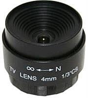 SSE0412NI Securni Lens 4MM FIXED IRIS Retail Bo  No Warranty