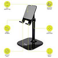 901106 Port Connect Ergonomic Adjustable Smartphone Stand 901106 Port Connect Ergonomic Adjustable Smartphone Stand