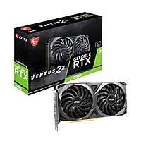 RTX3060VENTUS2X12GOC MSI Nvidia GeForce RTX 3060 VENTUS 2X 12G OC 192Bit Graphics Card RTX3060VENTUS2X12GOC MSI Nvidia GeForce RTX 3060 VENTUS 2X 12G OC 192Bit Graphics Card