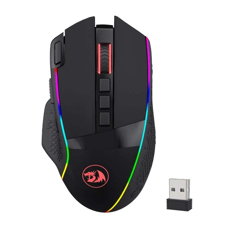 RDM991RGB REDRAGON Enlightment 19000DPI RGB Wireless Gaming Mouse Black RDM991RGB REDRAGON Enlightment 19000DPI RGB Wireless Gaming Mouse Black
