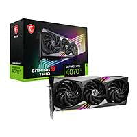 RTX4070TIGAMINGXTRIO12G MSI Nvidia GeForce RTX 4070Ti Gaming X Trio 12G GDDR6X 256BIT Graphics Card RTX4070TIGAMINGXTRIO12G MSI Nvidia GeForce RTX 4070Ti Gaming X Trio 12G GDDR6X 256BIT Graphics Card