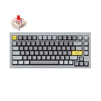 Q1N1Z Keychron Q1 75% Red G Pro Switches Aluminium RGB Wired Keyboard Grey Q1N1Z Keychron Q1 75% Red G Pro Switches Aluminium RGB Wired Keyboard Grey