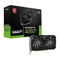 RTX4060TIVENTUS2X8GOCBLK MSI GF RTX 4060TI VENTUS 2X 8G OC BLACK RTX4060TIVENTUS2X8GOCBLK MSI GF RTX 4060TI VENTUS 2X 8G OC BLACK
